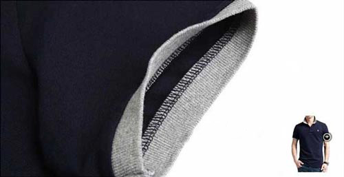 T恤衫訂做款袖口細節(jié)圖