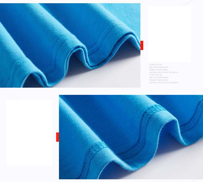 純棉短袖圓領(lǐng)t恤文化衫定做款式細節(jié)展示圖二