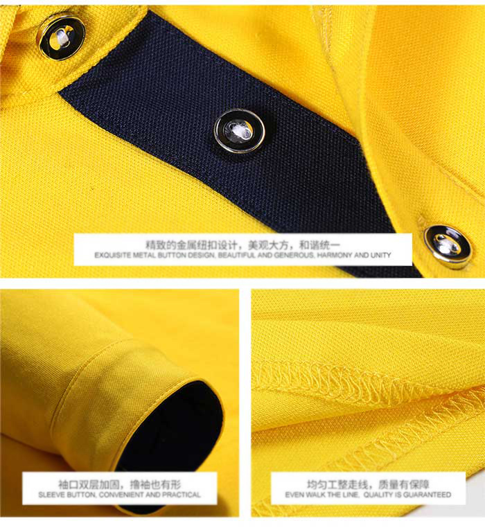 長袖POLO衫定制細(xì)節(jié)展示圖
